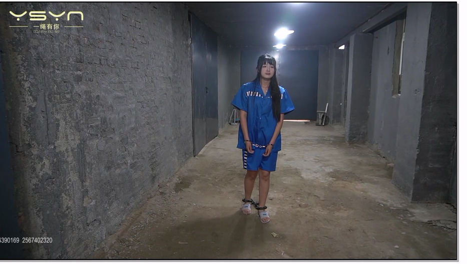 MJYS563-MJ影视 自首的女孩 杀害男朋友投案自首羁押在监狱戴上手铐重镣皮磨破拍照留档审讯
